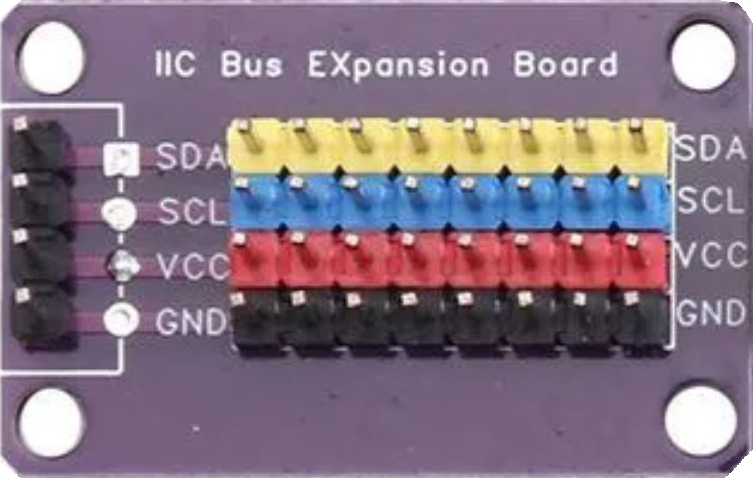 Image of I2C HUB as Power Bar 18x