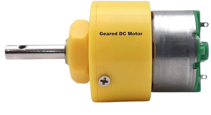 Image of Center Shaft Metal Geared Motor