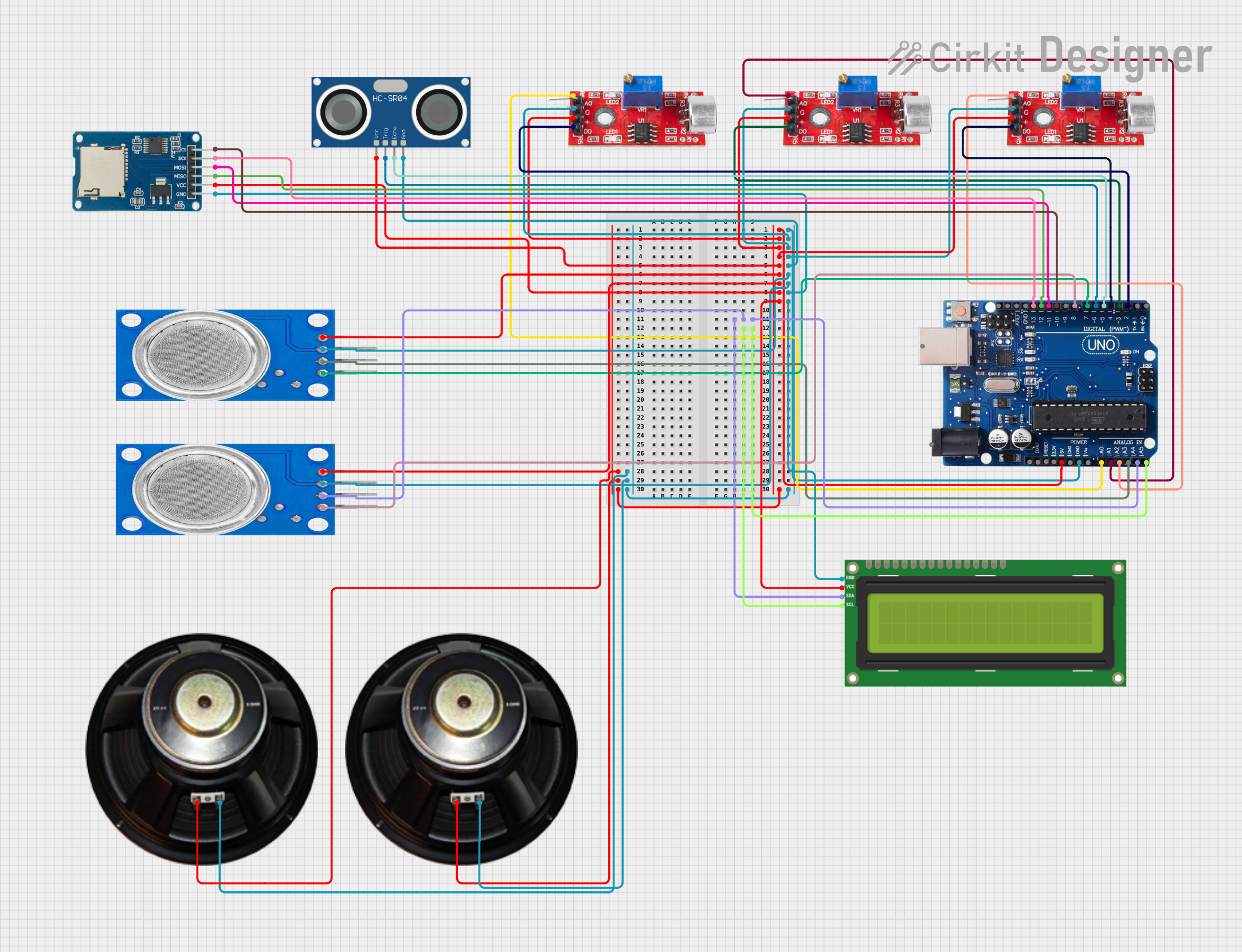 Image of sound: A project utilizing MKE-S06 Sound Sensor in a practical application