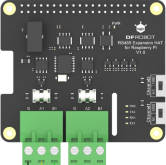 Image of DFRobot_RS485 Expansion HAT for Raspberry Pi