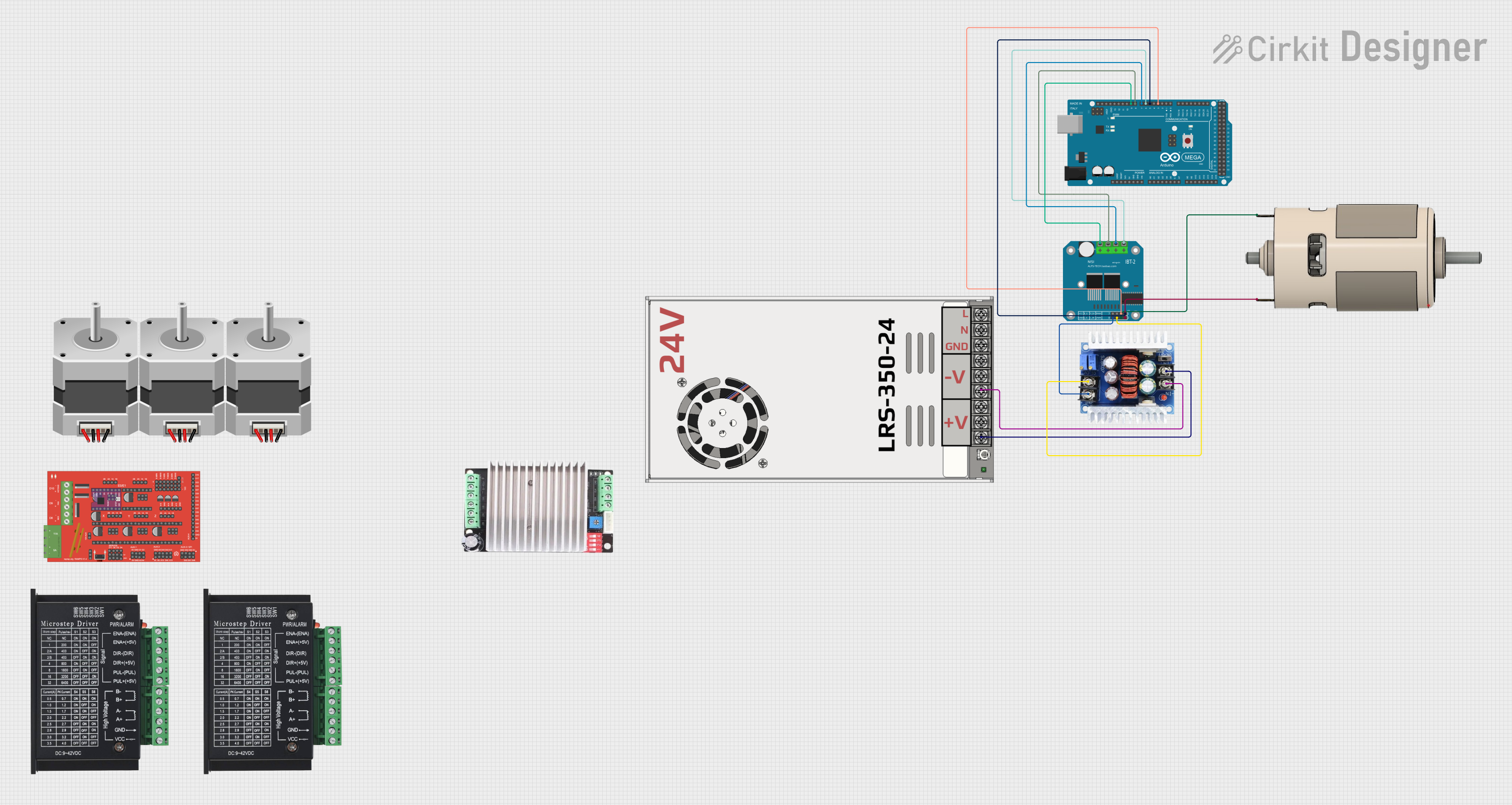 Image of DRILLL: A project utilizing RS 775 DC MOTOR in a practical application