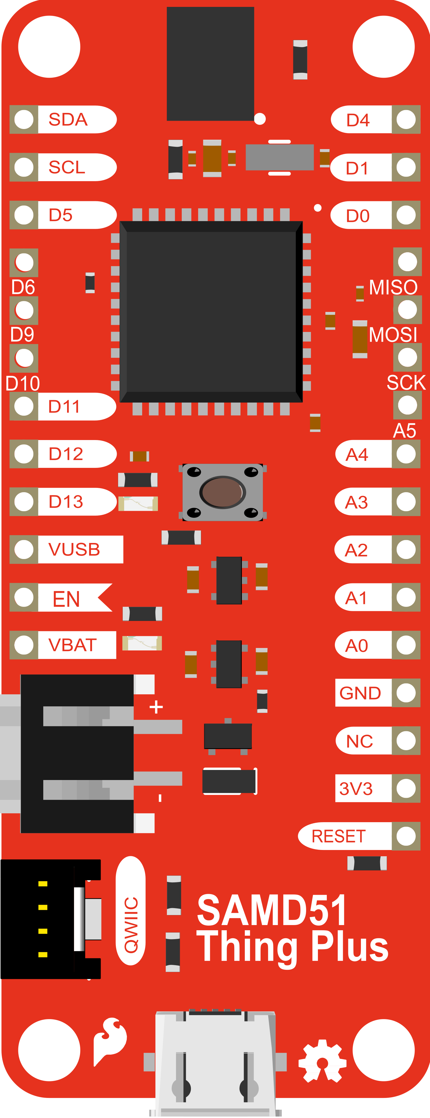 Image of SparkFun SAMD51 Thing Plus