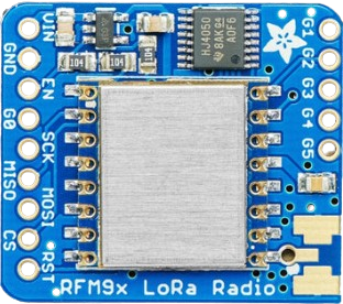 Image of Adafruit RFM96W LoRa Radio Transceiver Breakout - 433 MHz (RadioFruit)