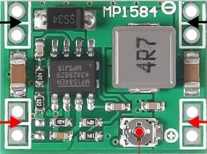 Image of Mini MP1584EN DC-DC Buck Converter