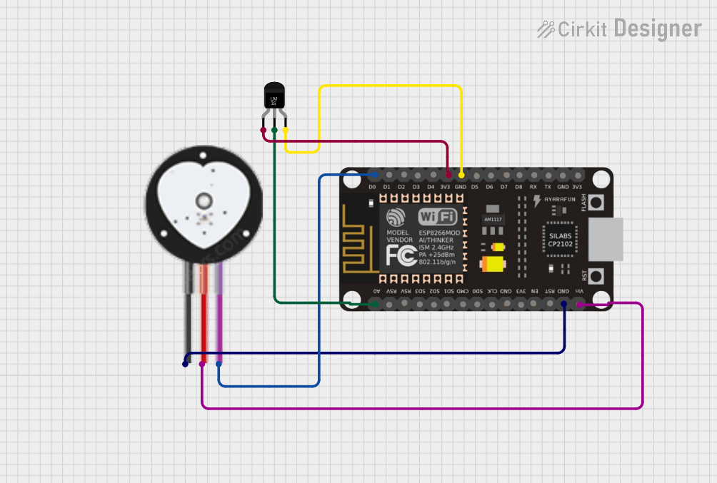 Image of heart rate: A project utilizing Vcc in a practical application