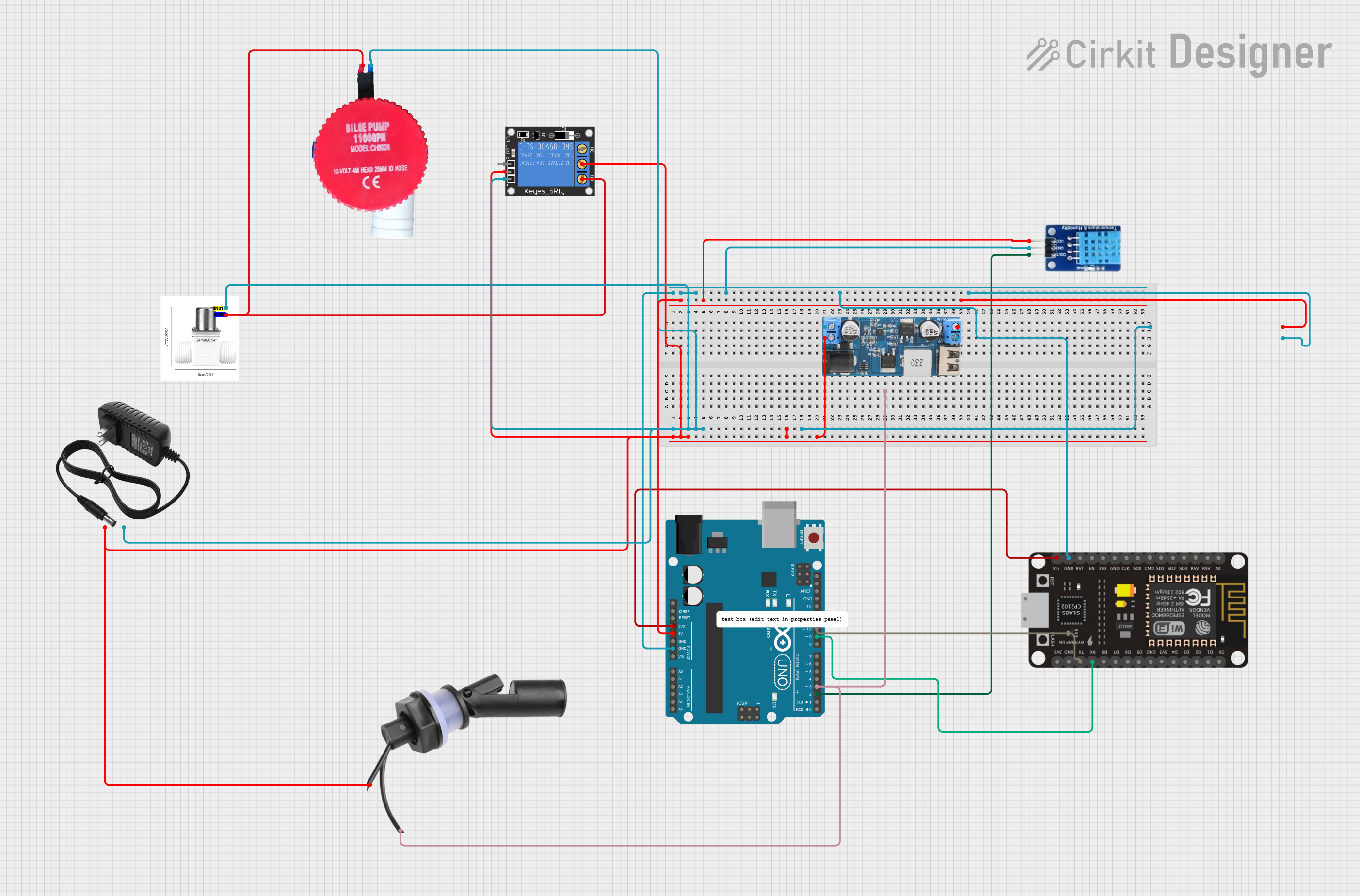 Image of EPICS PROJECT: A project utilizing Submersible water level sensor 4-20mA DC24V in a practical application