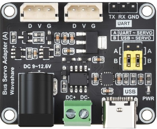 Image of waveshare bus servo driver