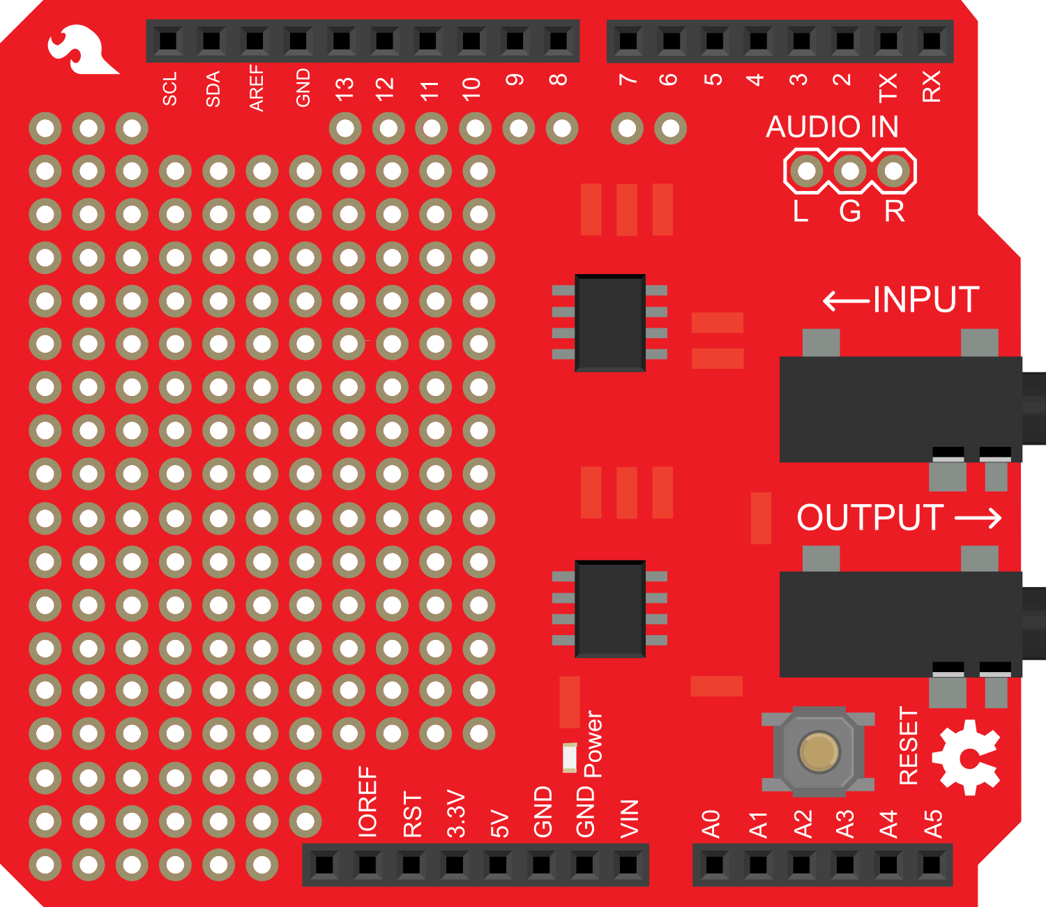 Image of SparkFun Spectrum Shield