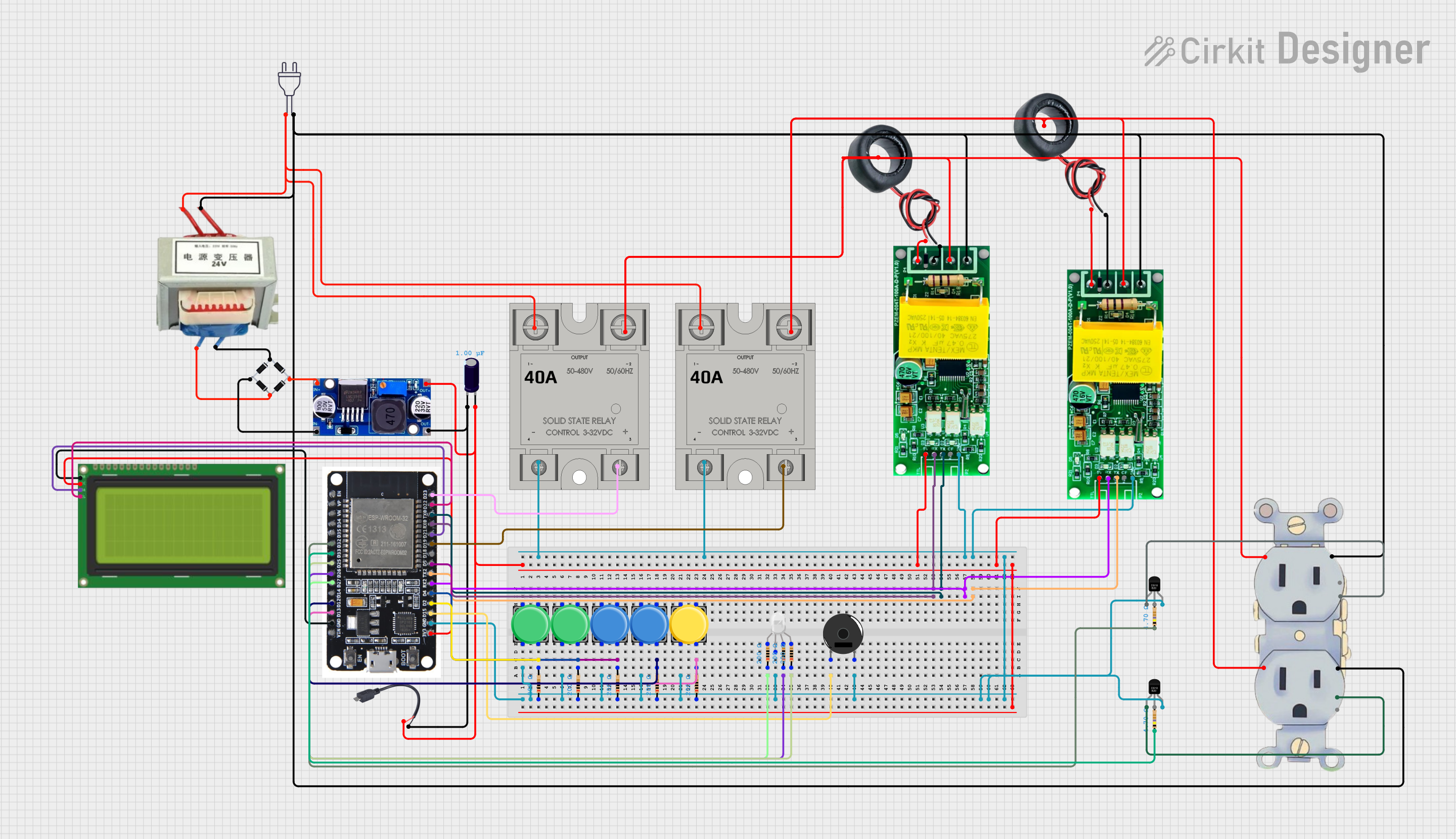 Image of SIM: A project utilizing CT PZEM004T in a practical application