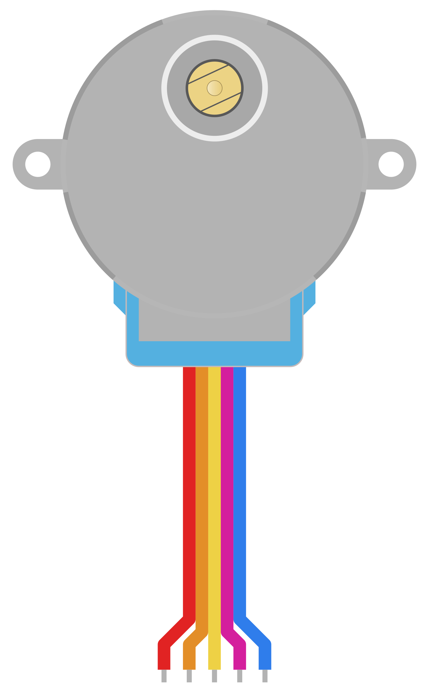 Image of Adafruit Gear-Reduced Stepper Motor (small)