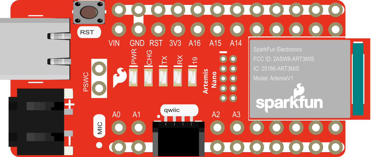 Image of RedBoard Artemis Nano