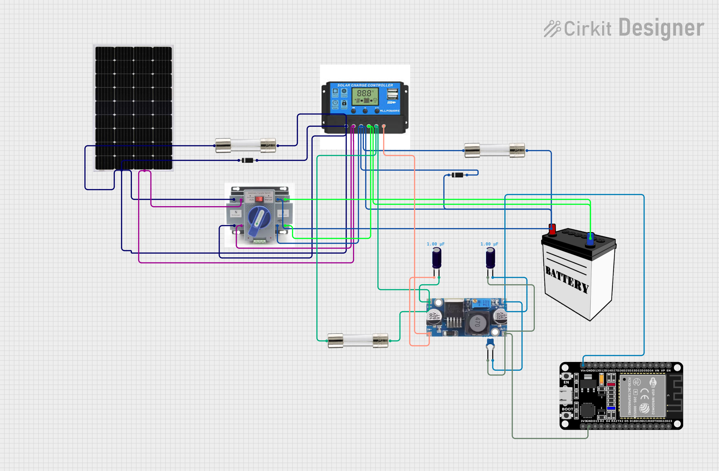 Image of power supply ni kuya rey: A project utilizing Solar Charge Controller in a practical application