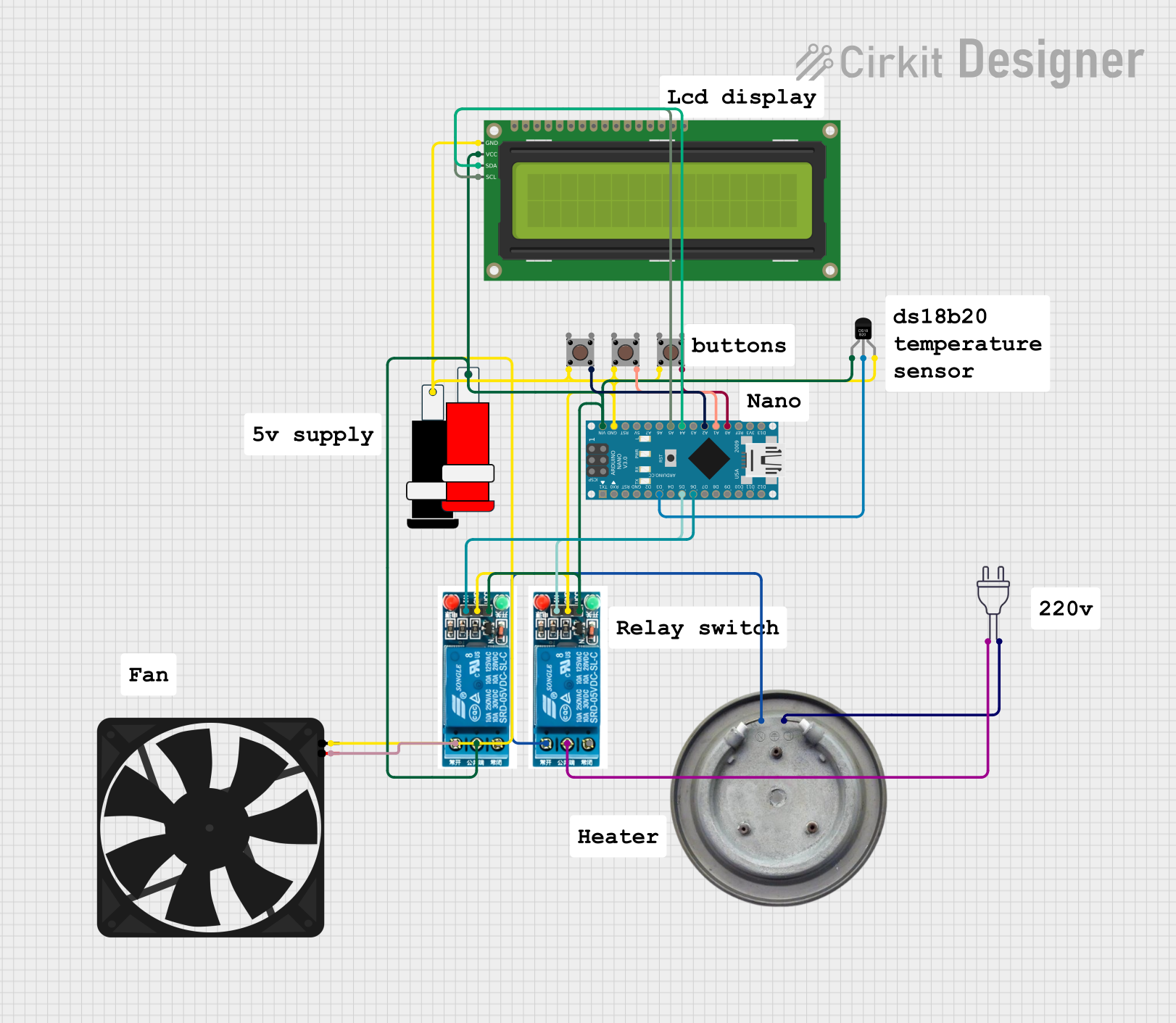 Image of Thermostat: A project utilizing Digital thermostat relay with NTC-thermistor in a practical application