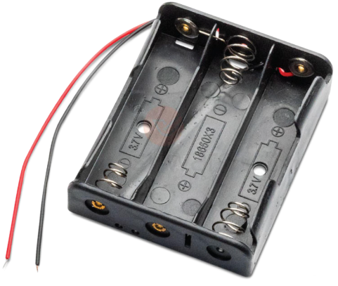Image of 3x Slot Battery Holder 18650 (Seri)