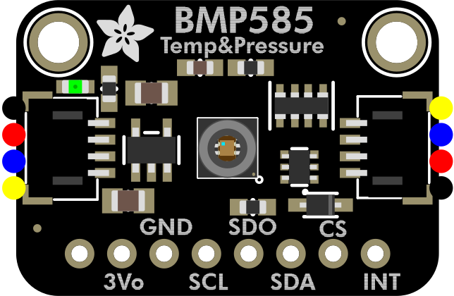 Image of Adafruit BMP585 Temperature and Pressure Sensor