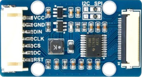 Image of Waveshare 22545 1.51" Transparent Oled Display Driver Board