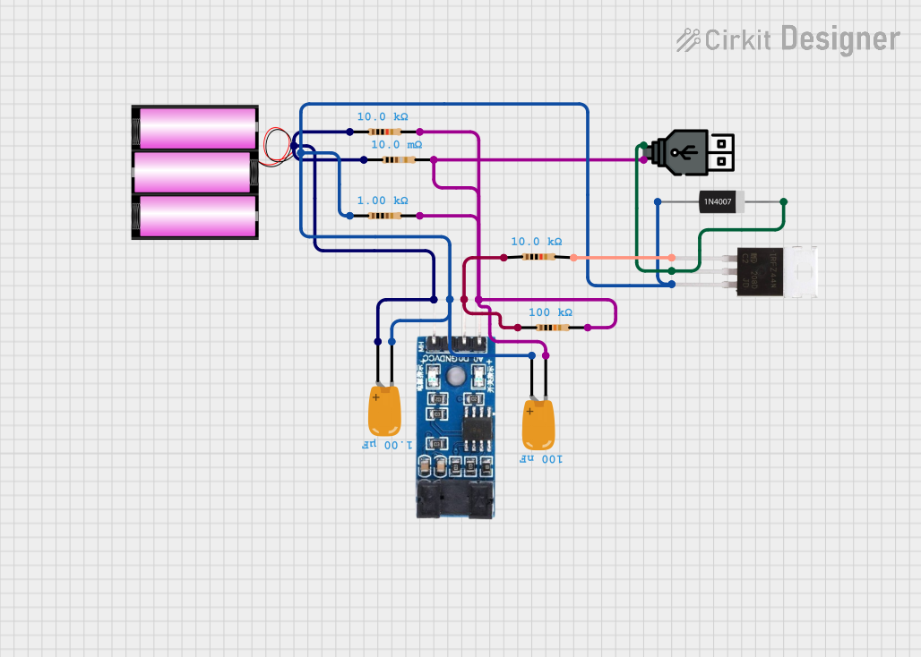 Image of cut off charger: A project utilizing IRFZ44N in a practical application