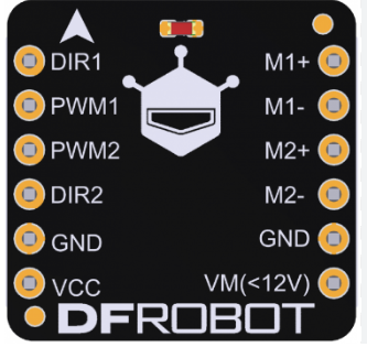 Image of TB6612 motor driver