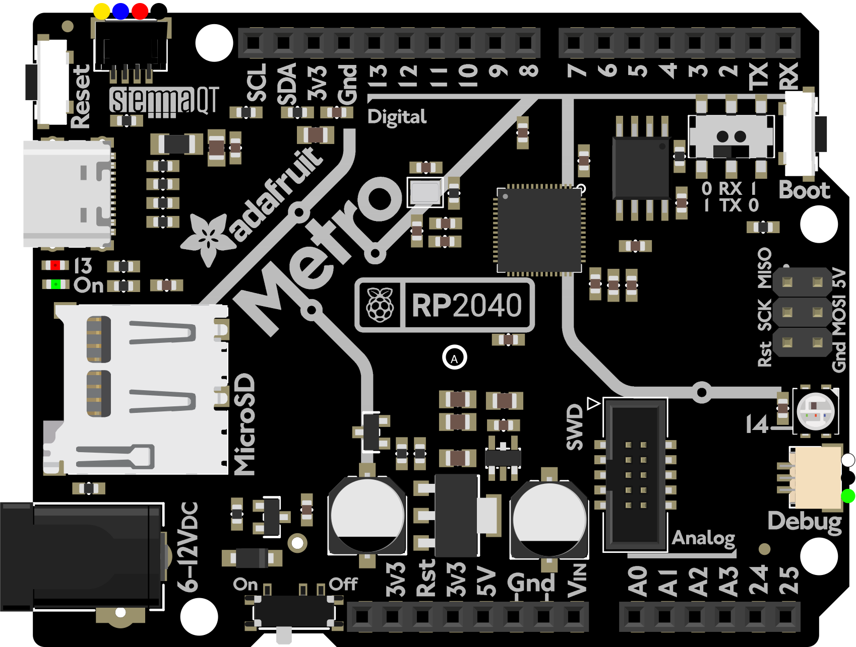 Image of Adafruit Metro RP2040