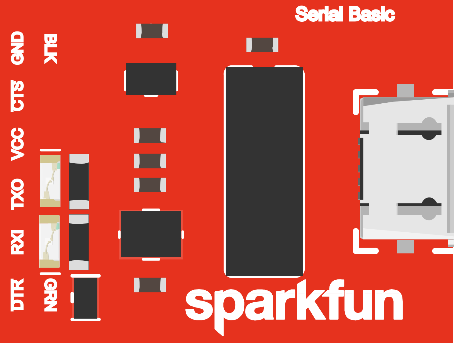 Image of SparkFun Serial Basic Breakout - CH340G