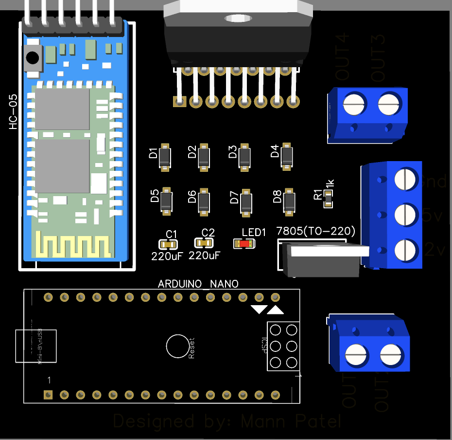 Image of RC-Car bluetooth driver