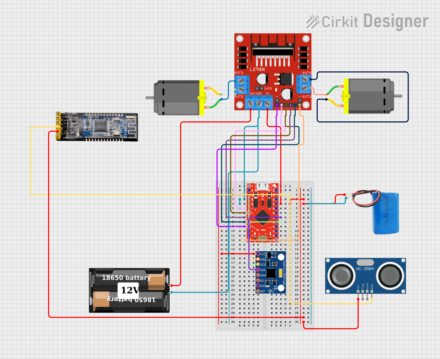 Image of 아두이노 드론: A project utilizing Arduino Micro Pro in a practical application