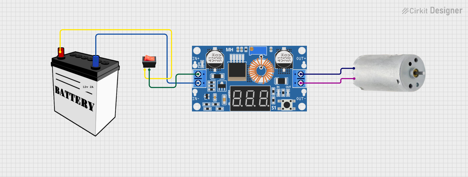 Image of conveyor: A project utilizing XL6009E1 Boost Converter in a practical application