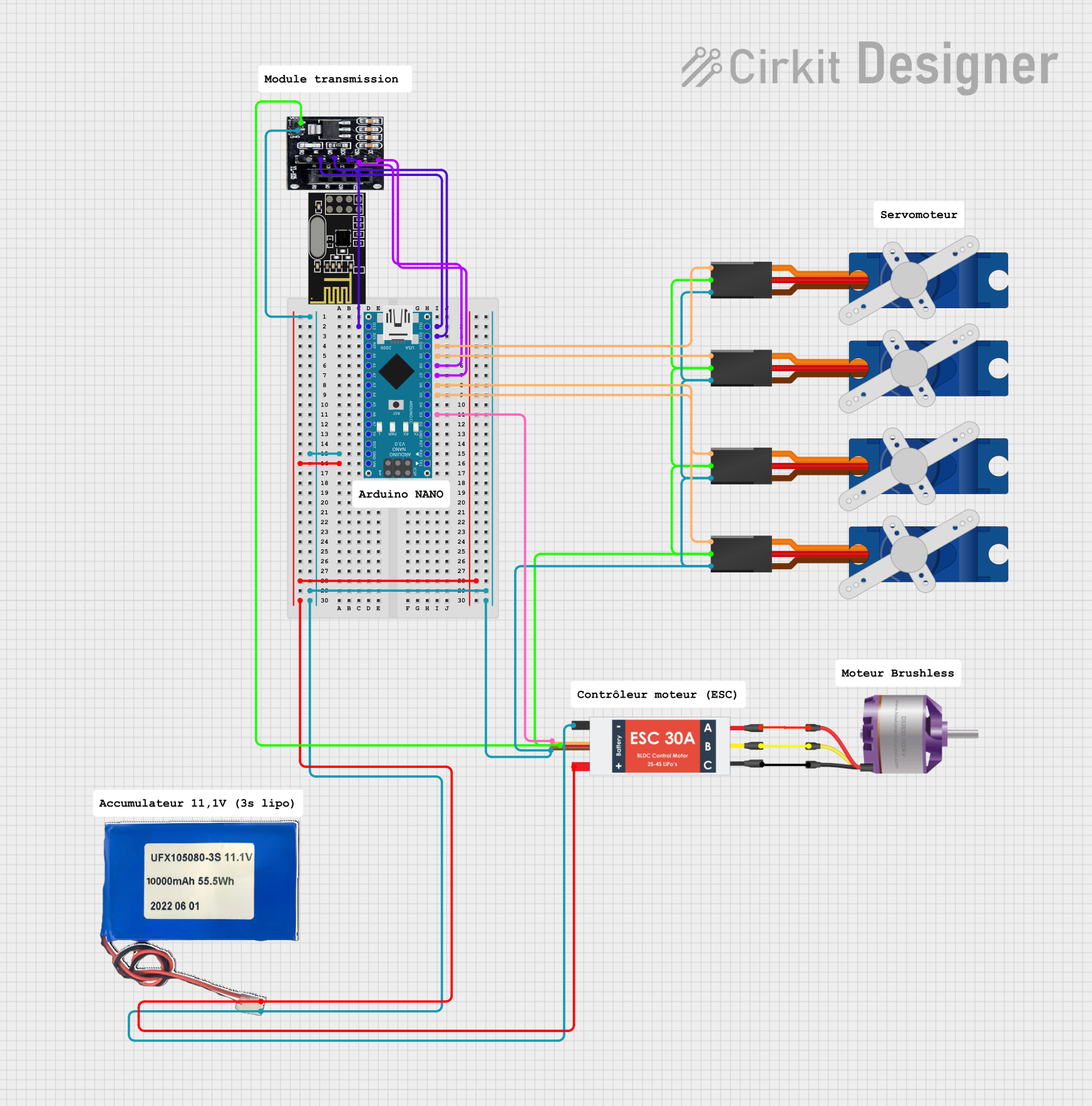 Image of TIPE Avion RC: A project utilizing jetson  nano B01 in a practical application