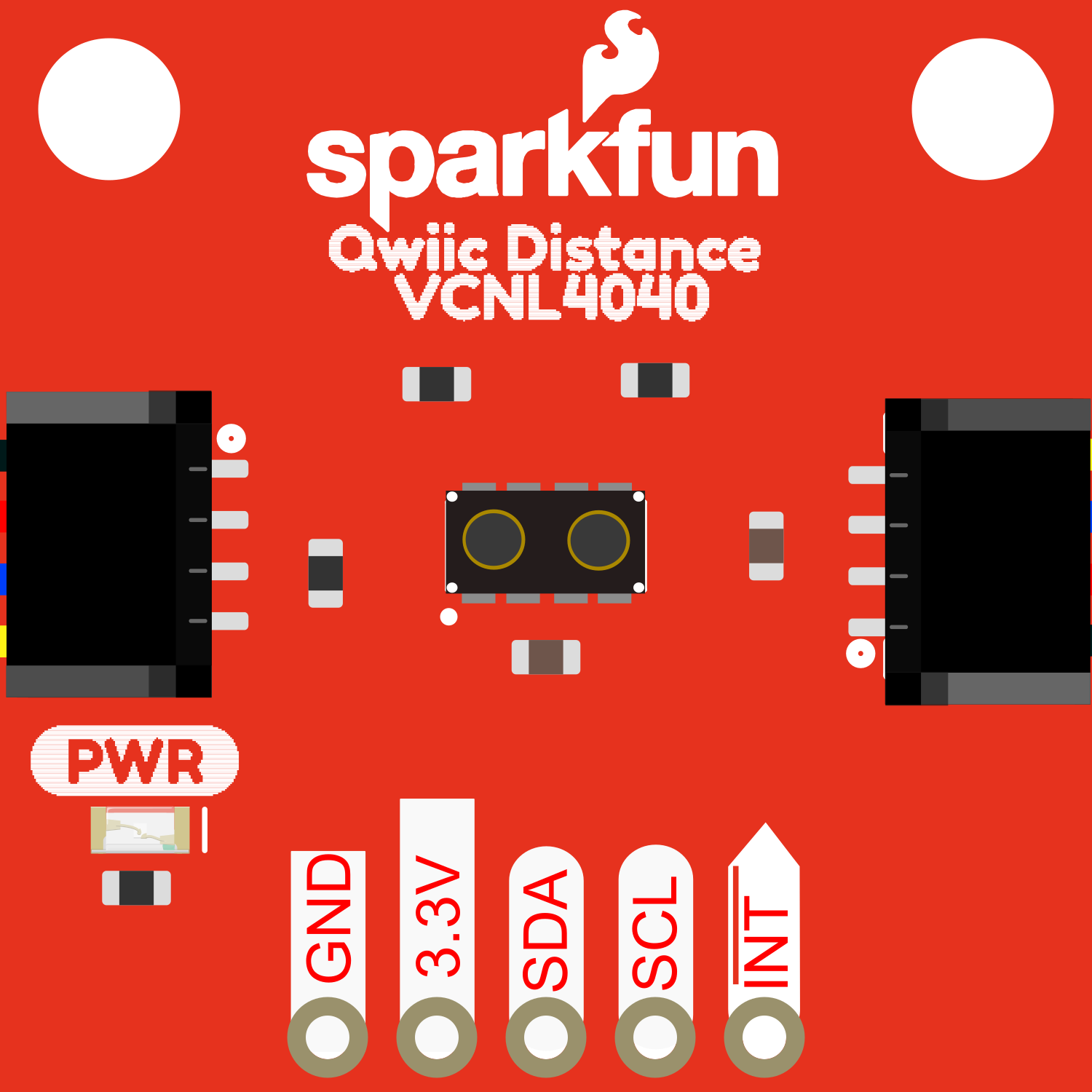 Image of SparkFun Proximity Sensor Breakout - 20cm, VCNL4040 (Qwiic)