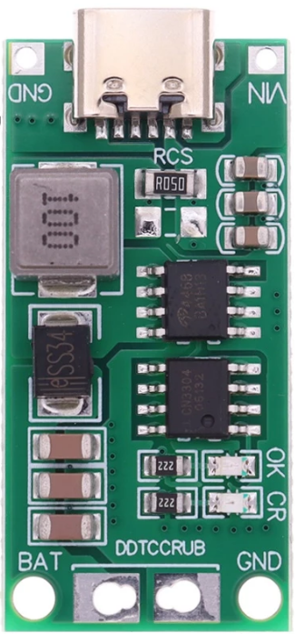 Image of Step Up Boost Liion Battery Charger Board DDTCCRUB 3S2A