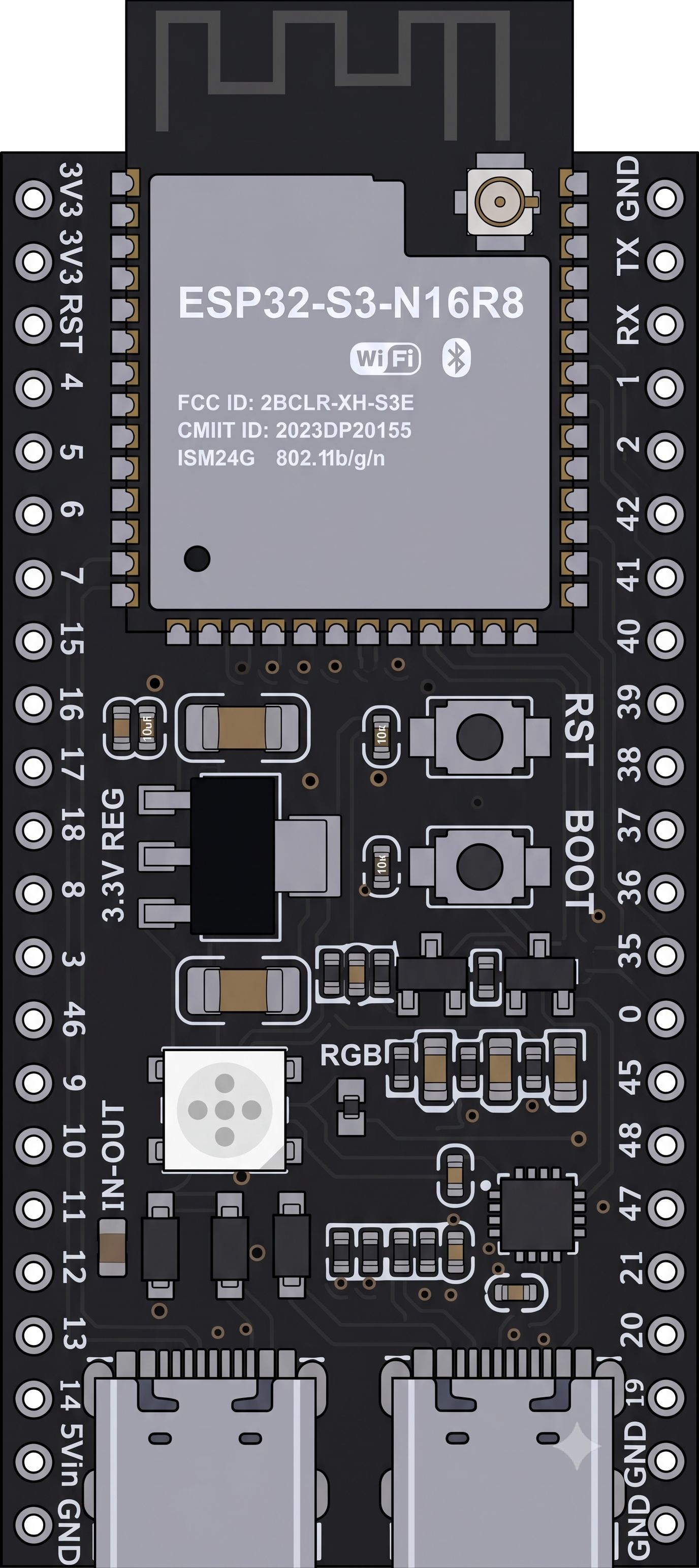 Image of ESP32-S3-N16R8