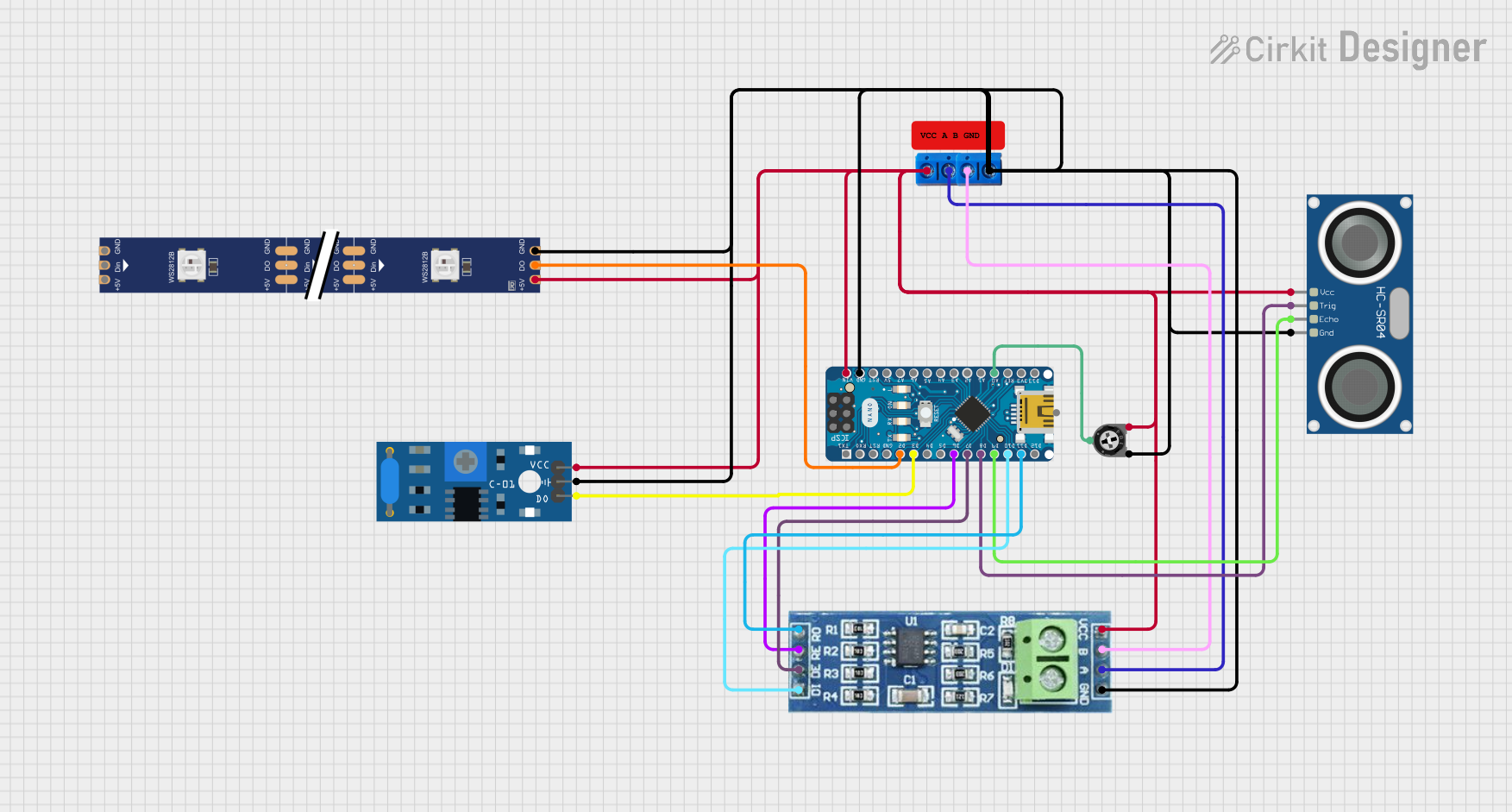 Image of NanoSlave: A project utilizing Arduino NANO_ww in a practical application