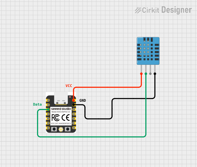 Image of DHT-11: A project utilizing ESP32-C3 in a practical application