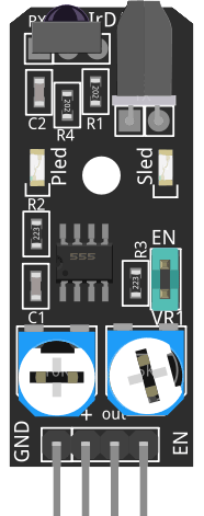 Image of KY-032 Infrared Obstacle Avoidance Sensor Module