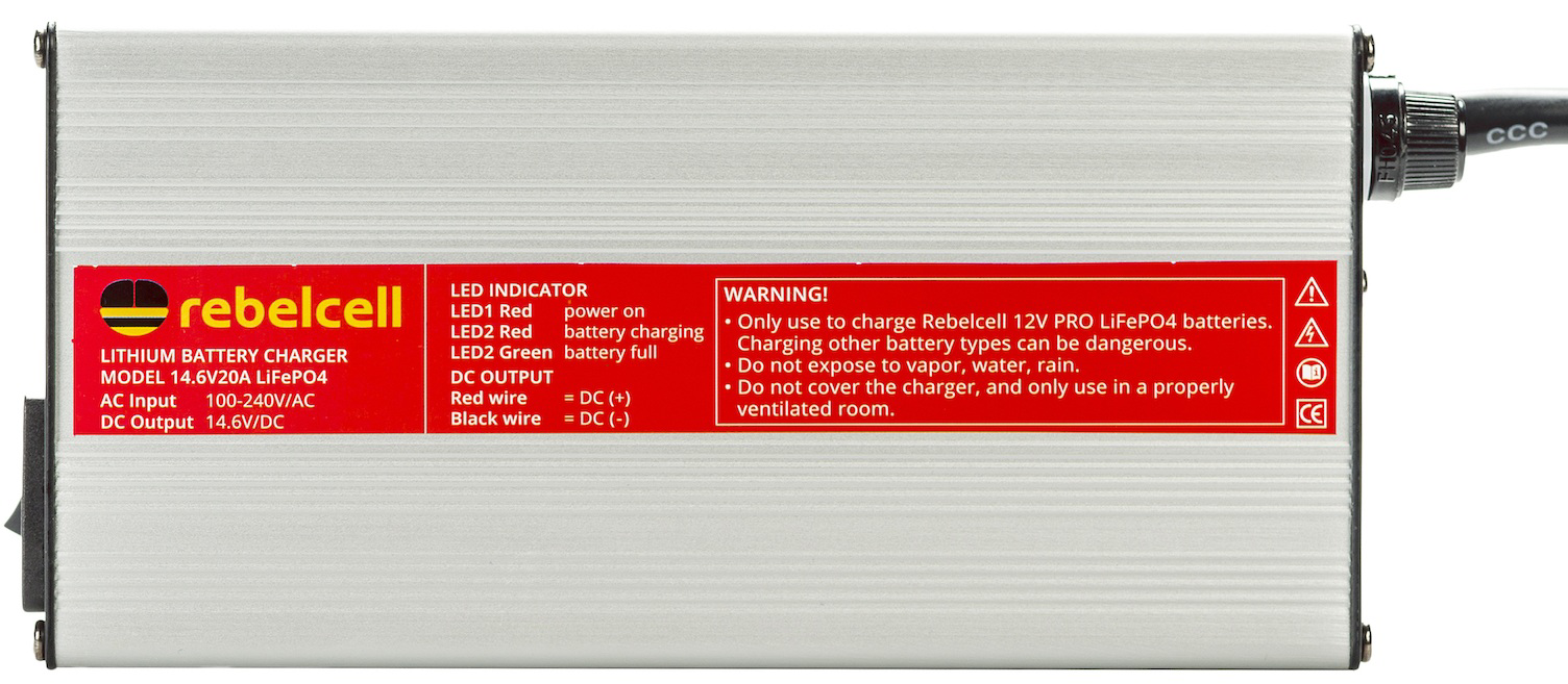 Image of LiFePO4 Charger 14.6V 20A
