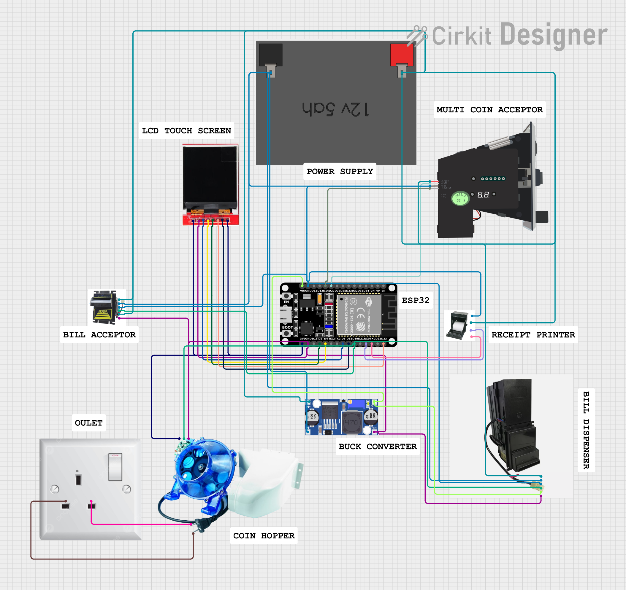 Image of Copy of thesis: A project utilizing Multi Coin Acceptor in a practical application