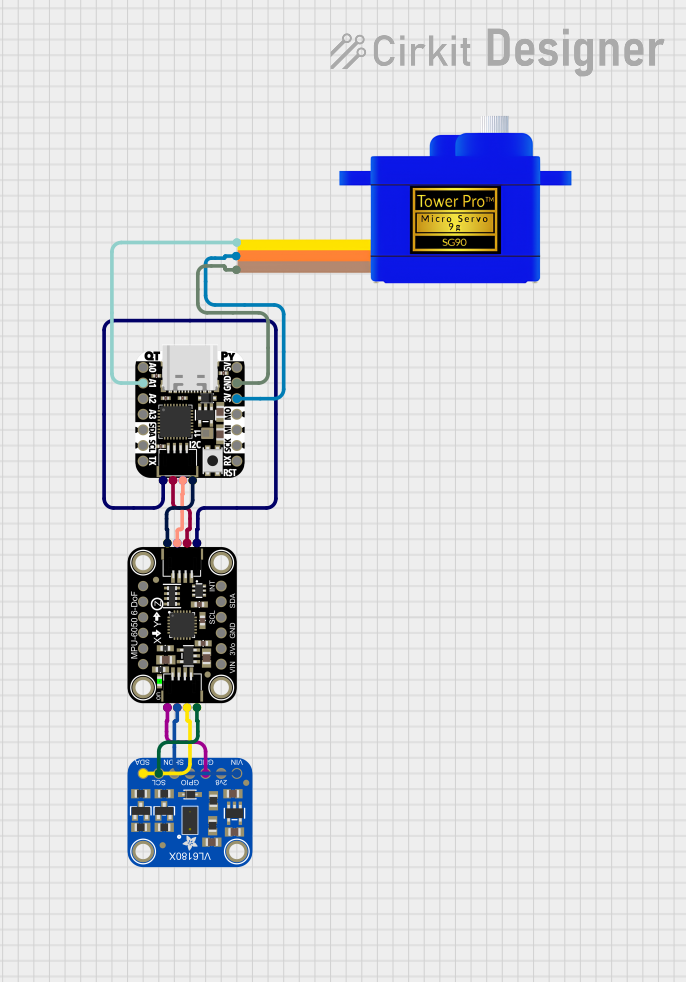 Image of wire: A project utilizing Adafruit LSM6DS33 6-DoF Accel + Gyro IMU in a practical application