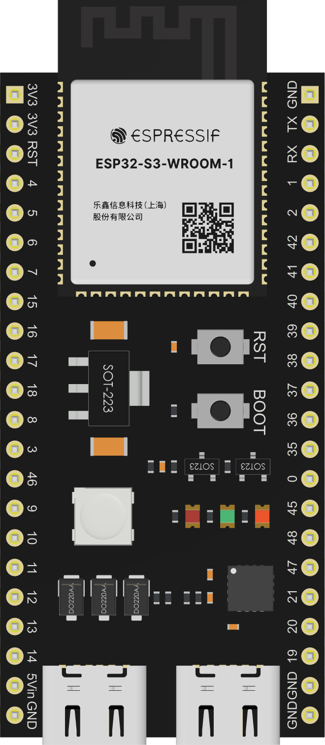 Image of esp32-s3-devkitc