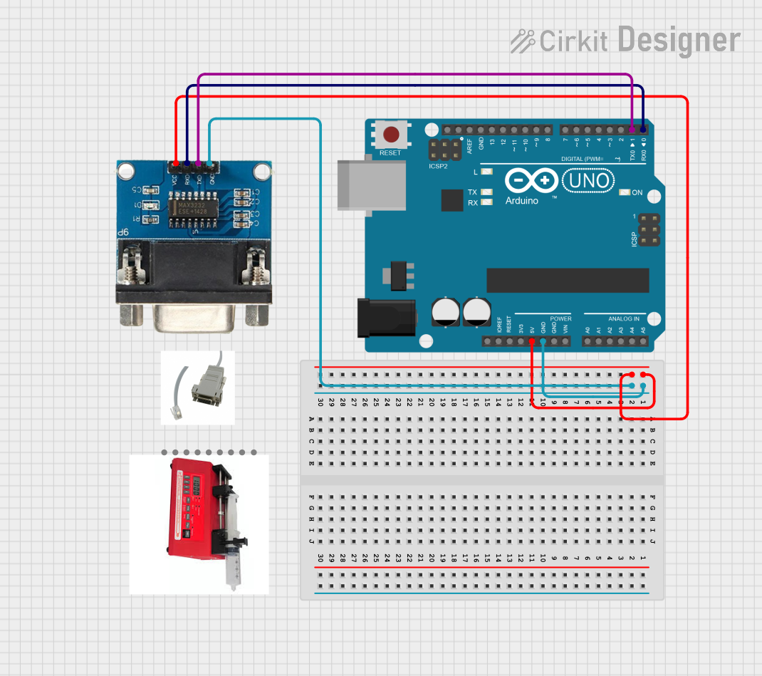 Image of NE-1000 RS232: A project utilizing USB Serial TTL in a practical application