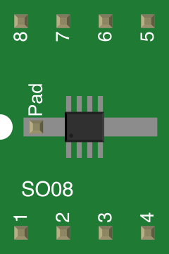 Image of AOZ3013PI Buck Regulator (Breadboard Adapter)