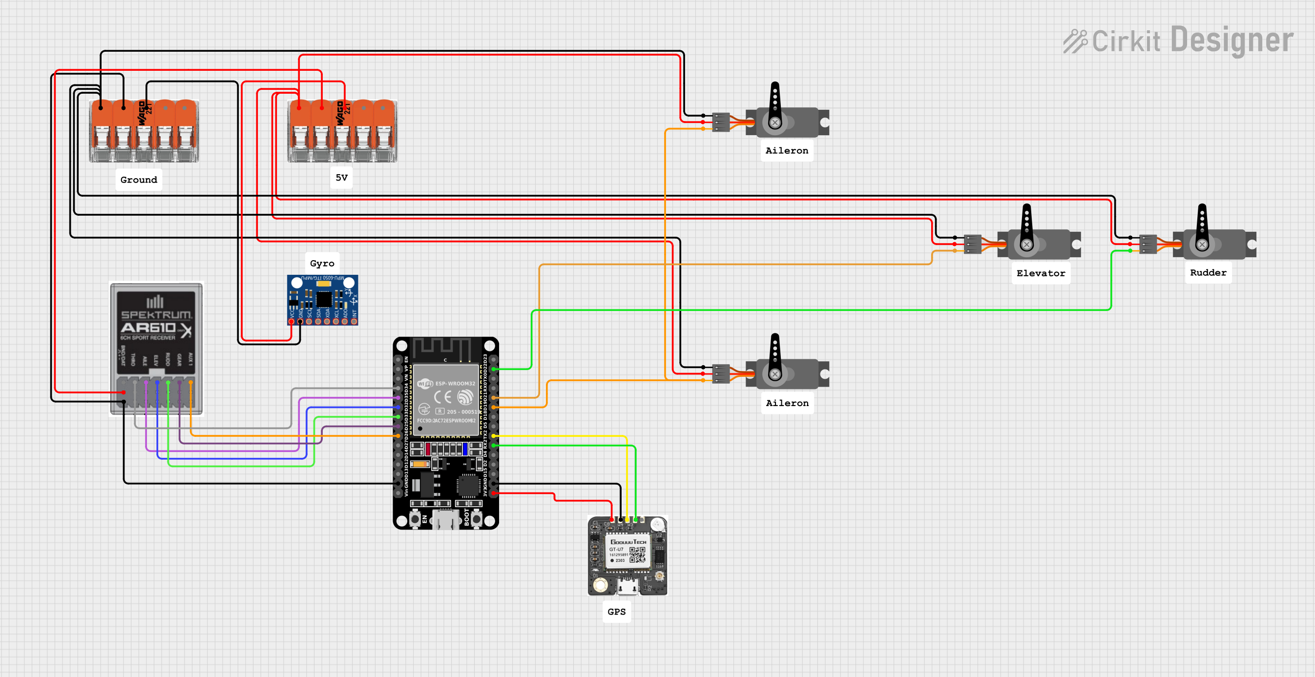 Image of RC Plane: A project utilizing Modulo 817 in a practical application