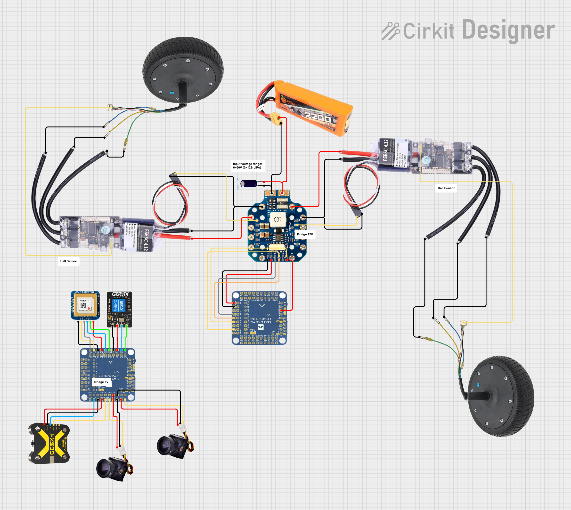 Image of Krul': A project utilizing Power Distribution Board in a practical application