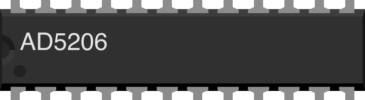 Image of AD5206 Digital Potentiometer