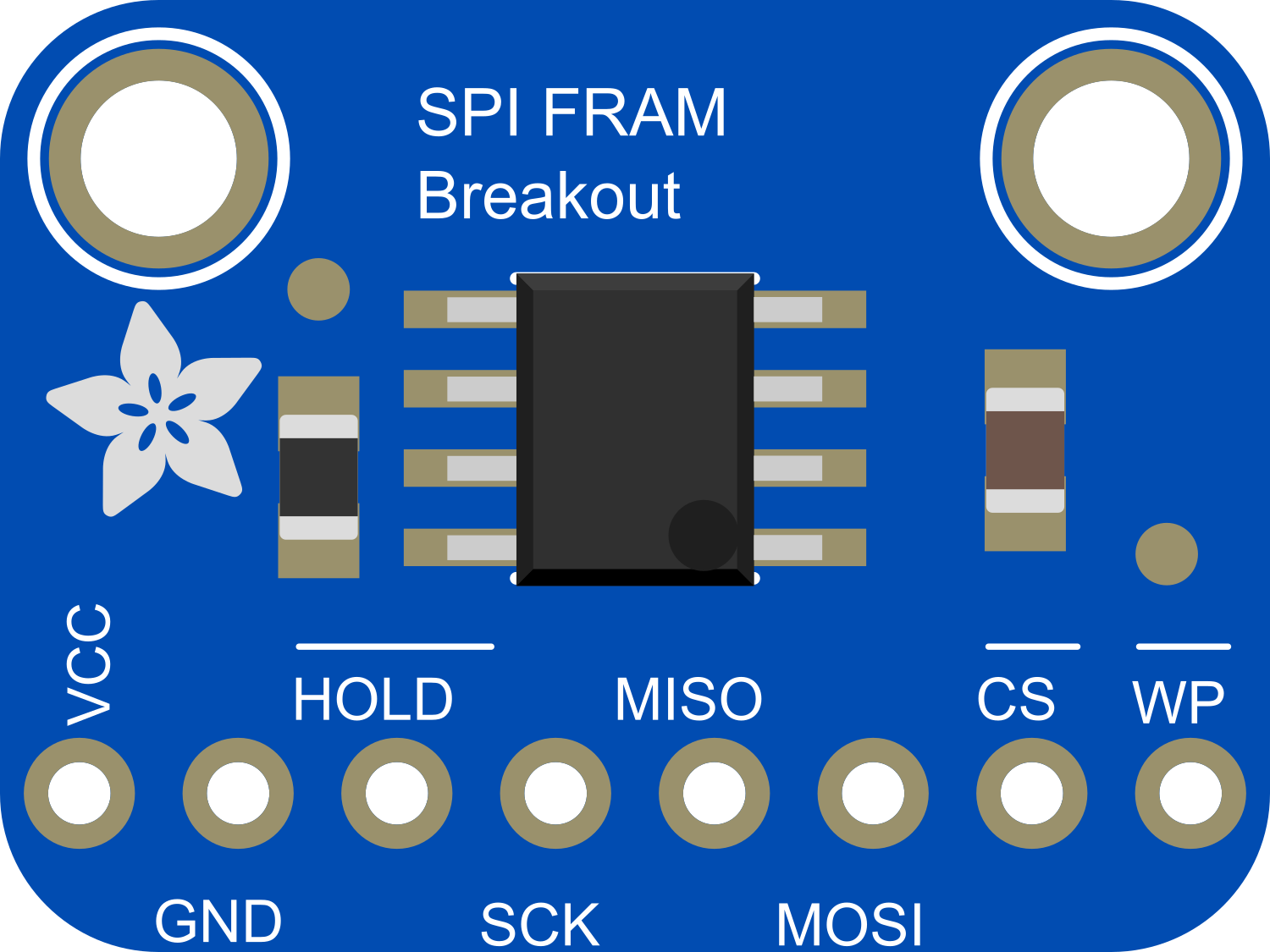 Image of Adafruit SPI Non-Volatile FRAM 8KB