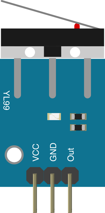 Image of YL-99 Limit switch and LED