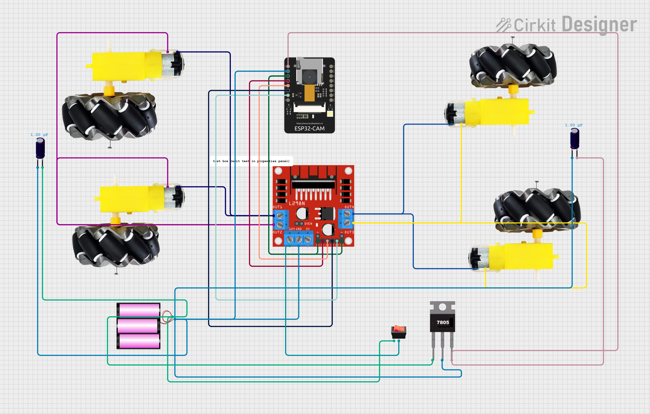 Image of ID1050 project ESP: A project utilizing motor driver  in a practical application
