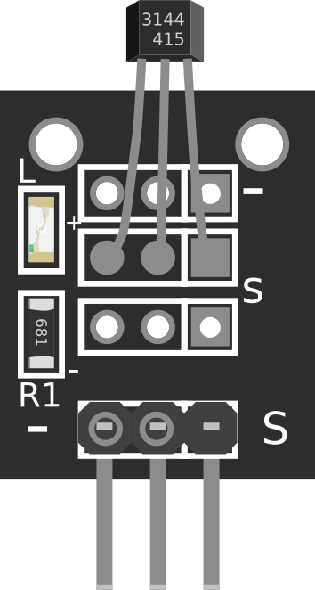 Image of KY-003 Hall Effect Sensor