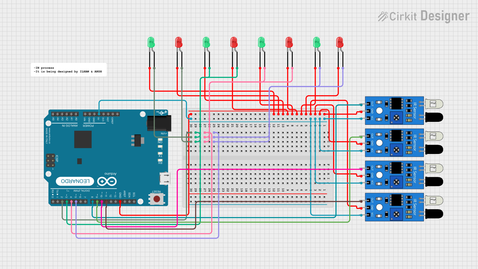 Image of Smart ILH: A project utilizing IR LED in a practical application