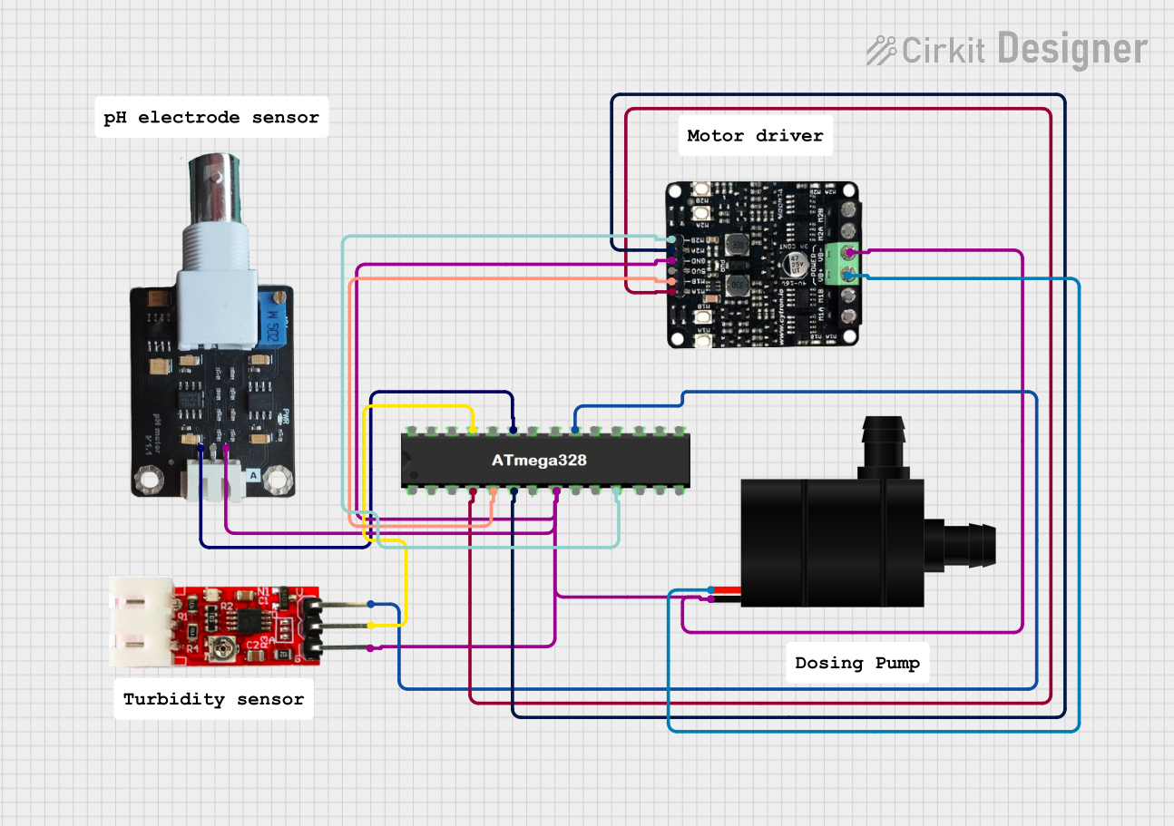 Image of improved design circuit: A project utilizing Pump in a practical application