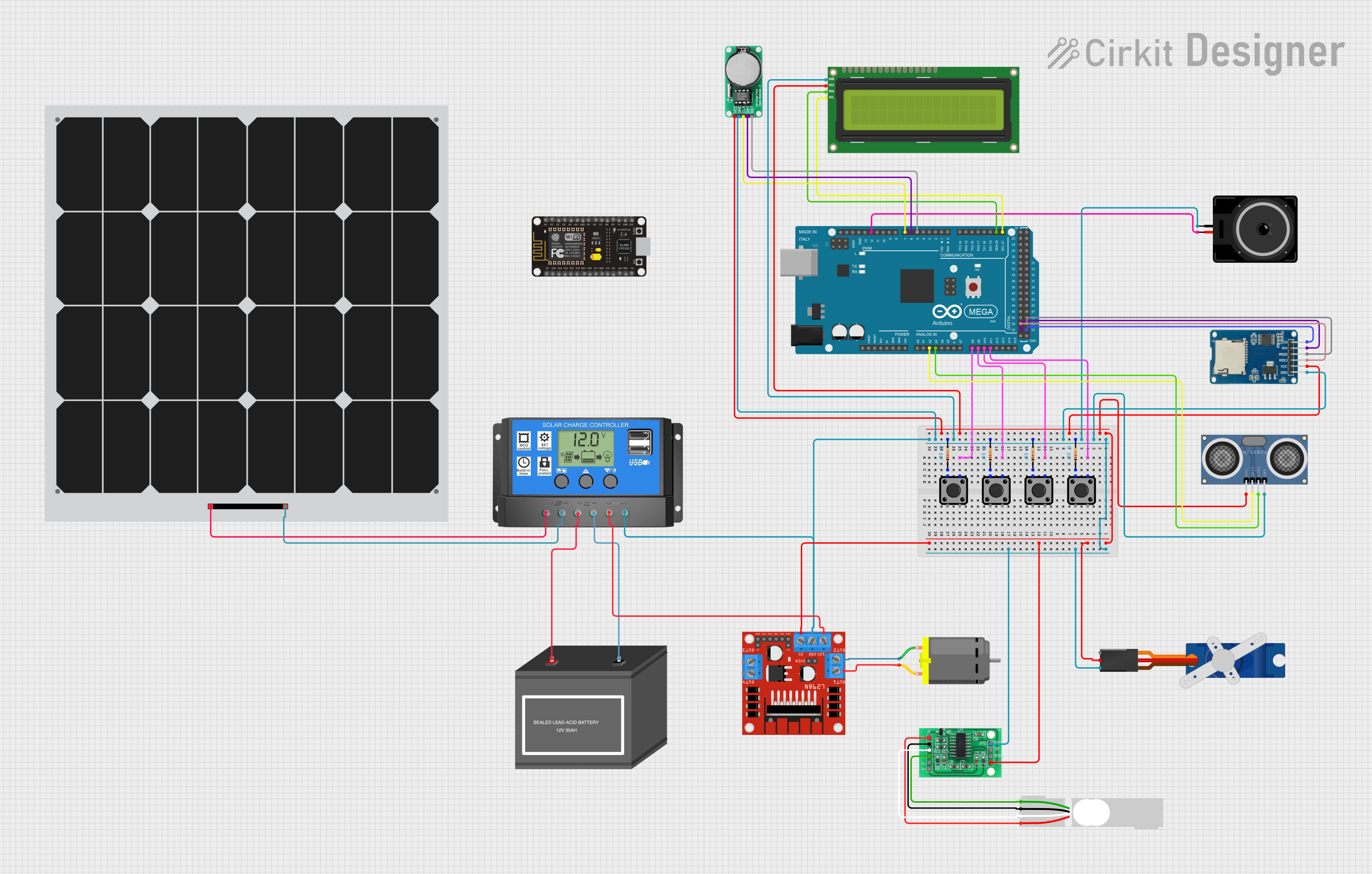 Image of prototype: A project utilizing Hardware platform in a practical application